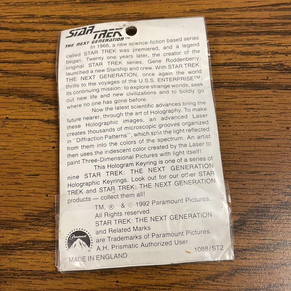 Star Trek Keyring - Picture 3 of 3